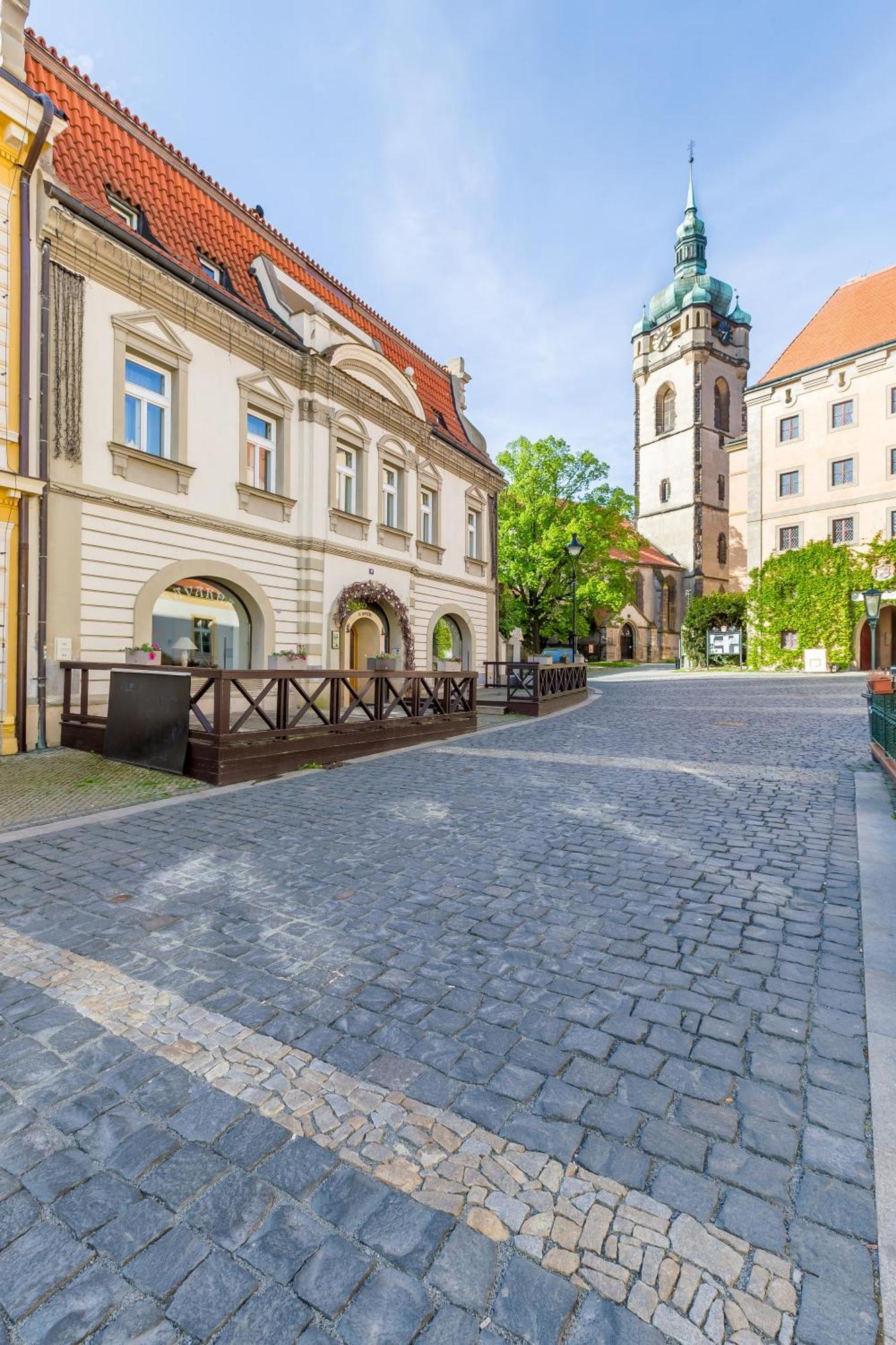 Hotel U Rytire Mělník 外观 照片