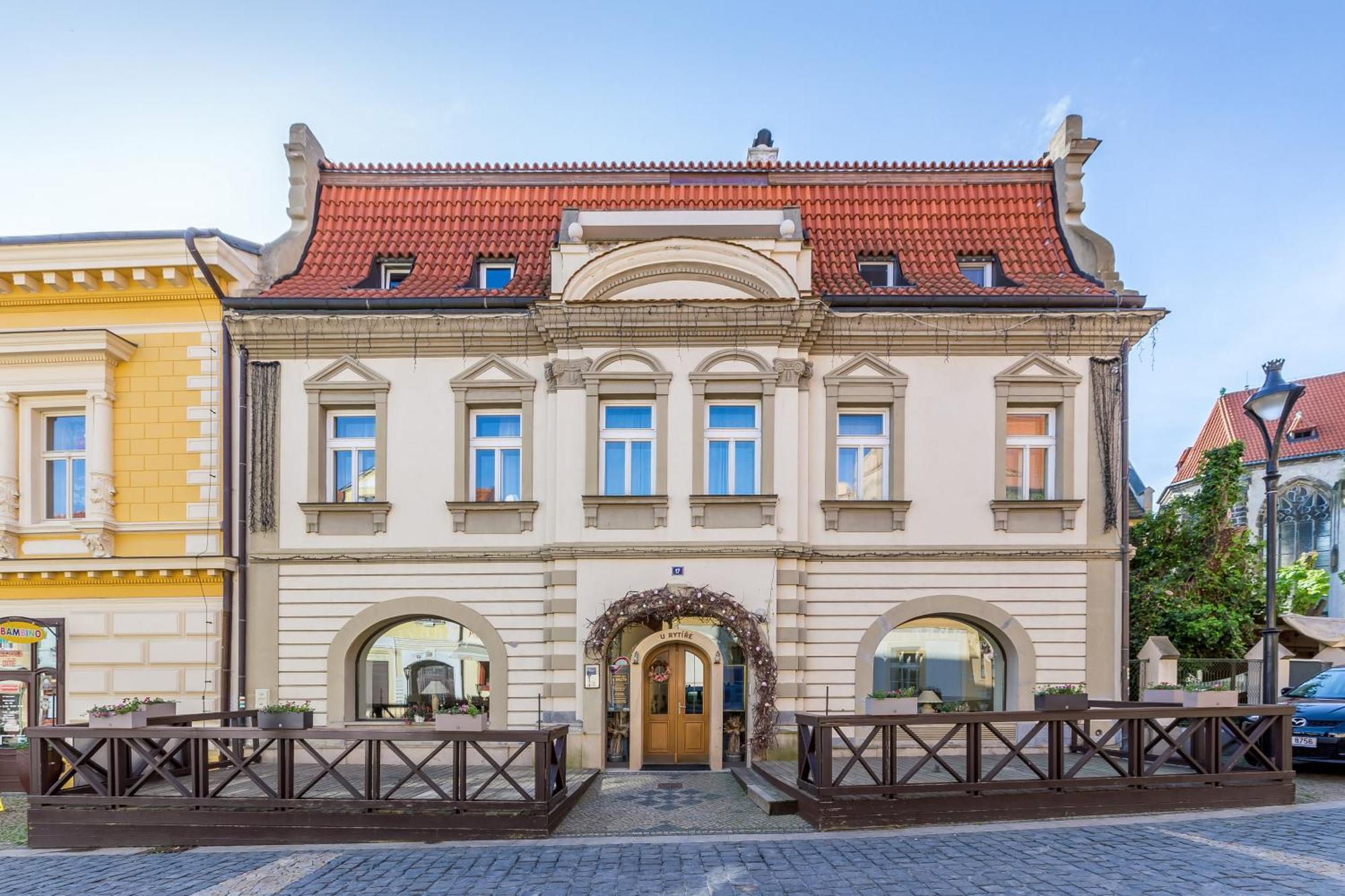 Hotel U Rytire Mělník 外观 照片