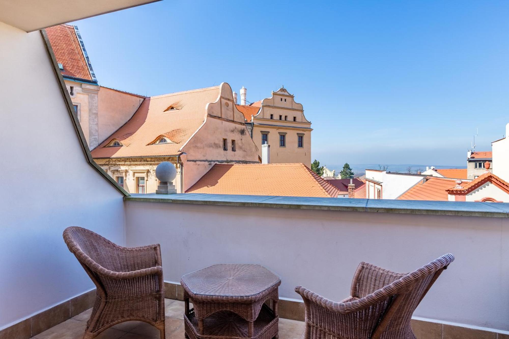 Hotel U Rytire Mělník 外观 照片